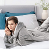 Ultra-Soft Extra Long Hoodie Blanket with Hood for Maximum Warmth