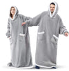Ultra-Soft Extra Long Hoodie Blanket with Hood for Maximum Warmth