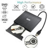 Andowl USB 3.0 Pop-Up Mobile DVD-RW External Drive for PC & Mac